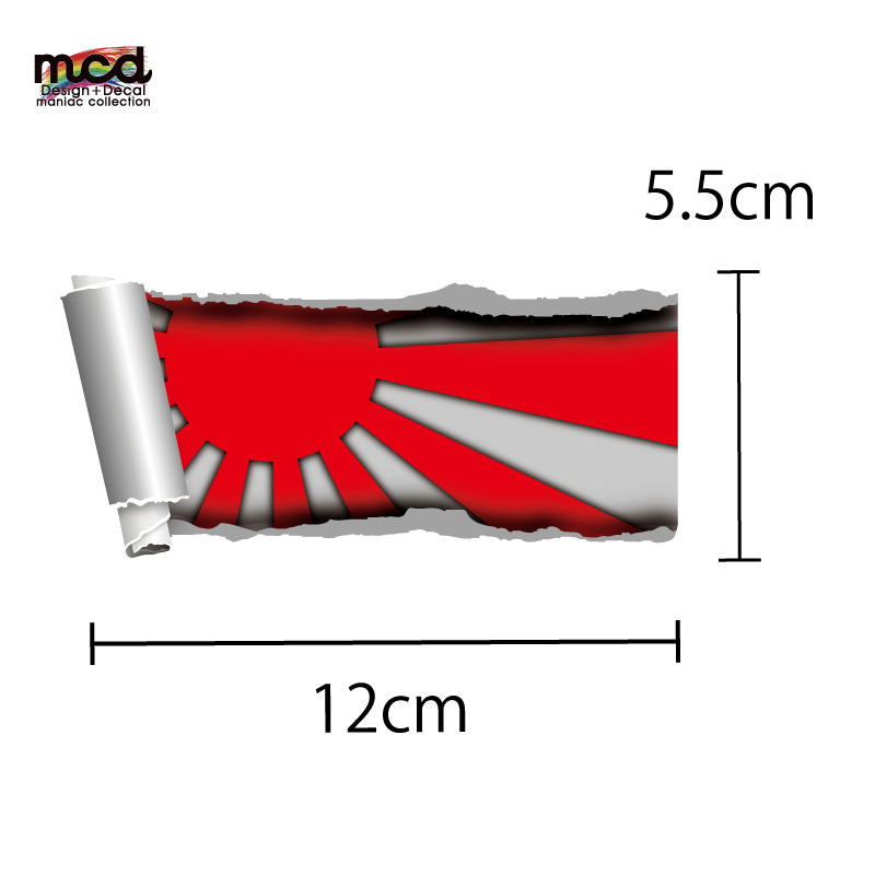 車 日章旗 ステッカー セール