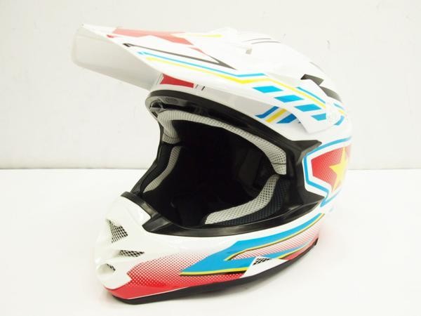 【ステッカー】 SHOEIヘルメットVFX-W用 デカール MCDメカライン　ブルー