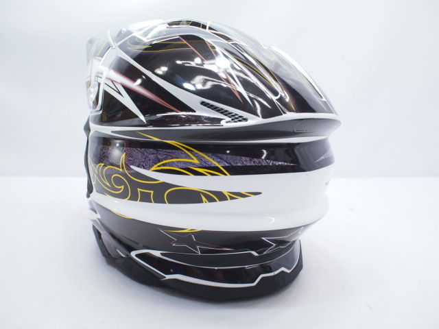 SHOEI VFX-WR Mサイズ用デカール スター 青 ヘルメット ステッカー